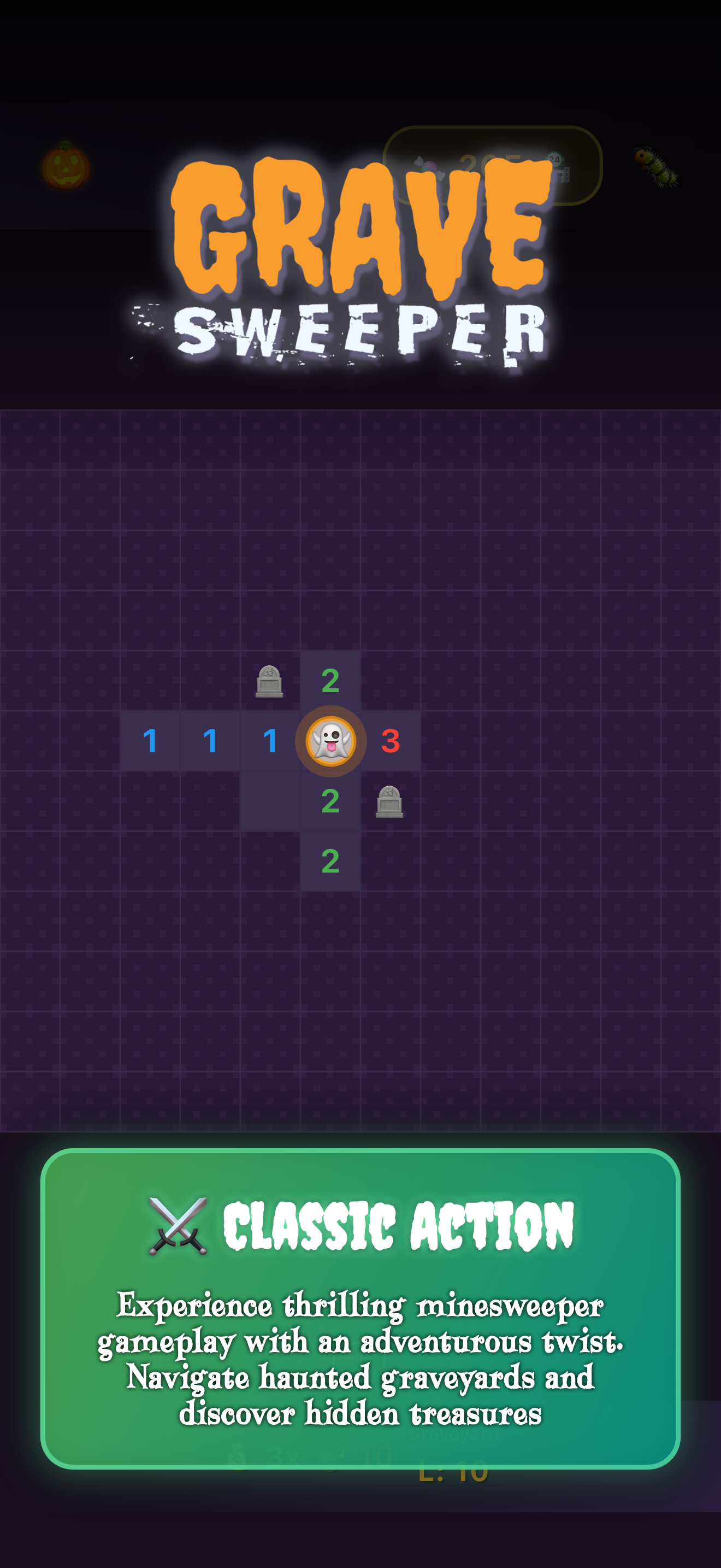 Gameplay in Graveyard biome